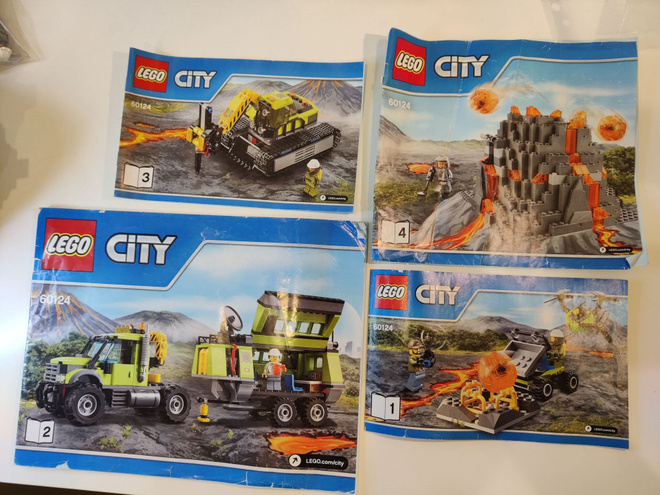 Lego 60124 Tulivuoren tutkimuskeskus