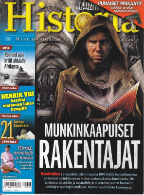 Tieteen Kuvalehti HISTORIA 6/2016 Munkinkaapuiset rakentajat