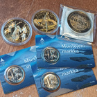 Erä Monetan rahakeita/mitalleja, norppa vitosia, muutama - pikkukuva 4