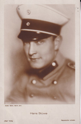 Hans Stuwe, filmitähti, Atelier Böhm Berlin, "Ross"    b689