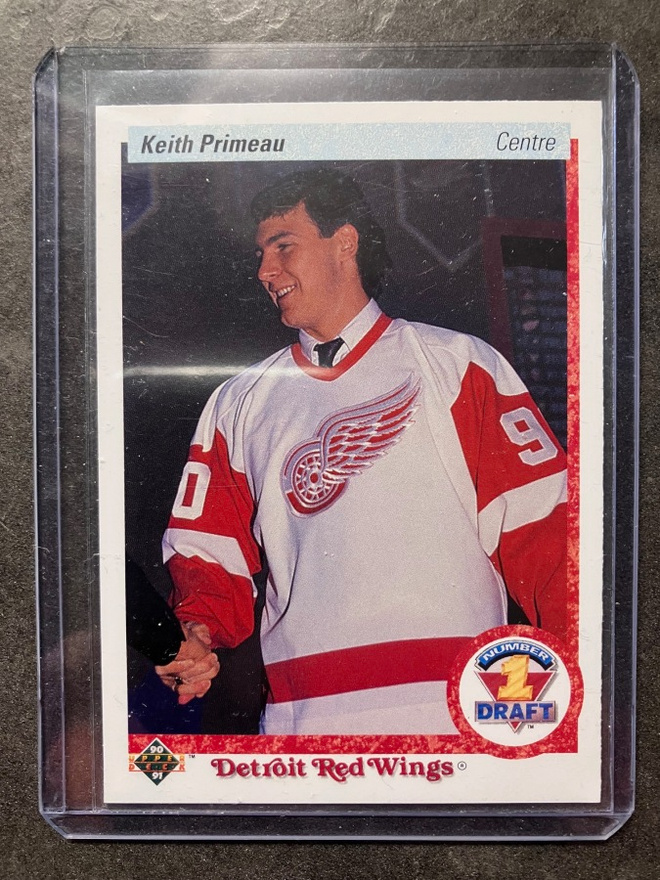 1990-91 Upper Deck Keith Primeau Rookie Detroit Red Wings #3