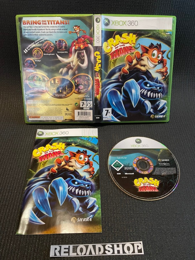 Crash Of The Titans XBOX 360 - CiB