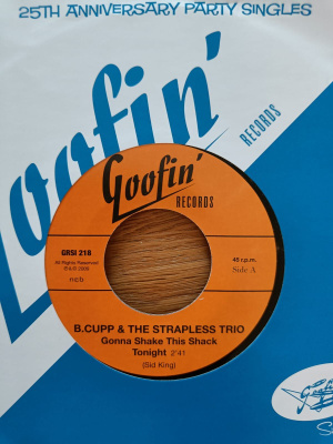 AUCTION - B. CUPP & THE STRAPLESS TRIO 7"