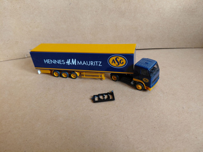 Volvo	FH12	Rekka	2004	sininen	ASG	1:87	Albedo