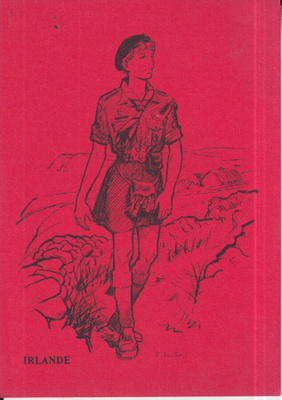 Partio. Irlande, Scouts  Collectionneura - Bullet 1983  e109