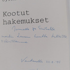 Jyrki Nieminen : Kootut hakemukset (signeerattu, tekijän ... - pikkukuva 3