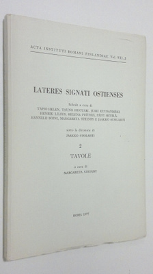 Margareta Steinby : Lateres signati ostienses 2 : Tavole