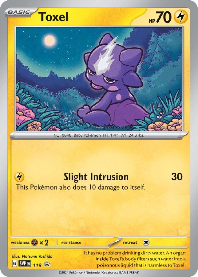 Toxel SVP 119 - Black Star Promo - NM/M