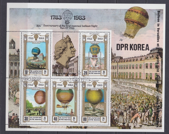 Pohjois-Korea pienoisarkkikuumailmapalloja