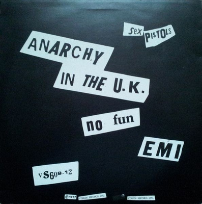 Sex Pistols – Anarchy In The U.K, Vinyl, 12", Single