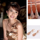 + 408 .. Golden Hollow Chandelier Dangle .. Korvakorut - pikkukuva 4
