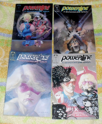 Powerline - A Shadowline Saga #1-8, koko sarja