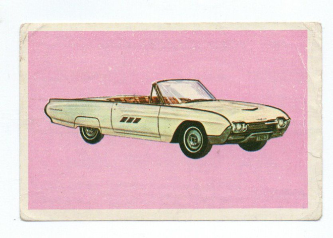 Purkkakuva Hellas Autosarja n:o 87 FORD THUNDERBIRD