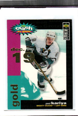 1995-96 Collector's Choice - Crash the Game - Gold - 0,75 €