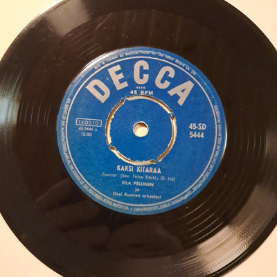 Eila Pellinen – Kaksi Kitaraa, Volgan Lautturi, V.1958