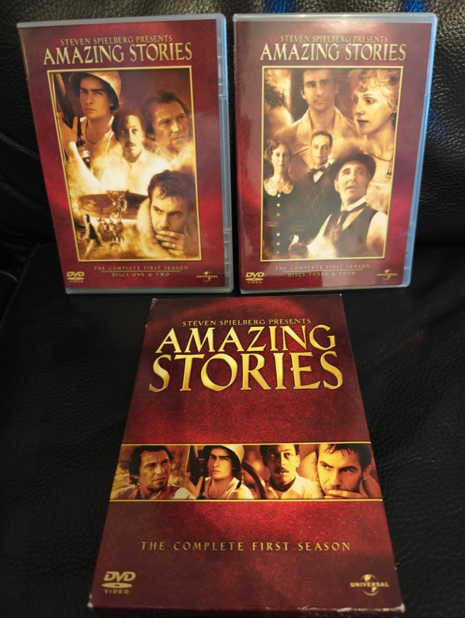 Steven Spielberg presents Amazing Stories 1.kausi 2DVD