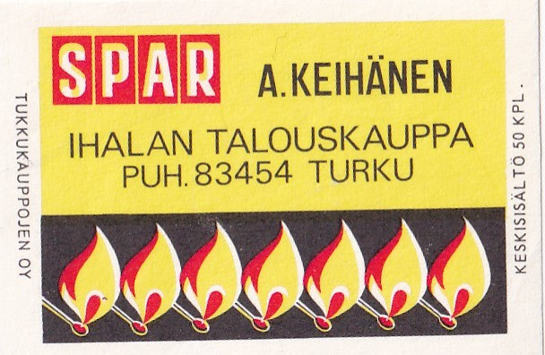Turku, A. Keihänen. Ihalan talouskauppa  SPAR  b424