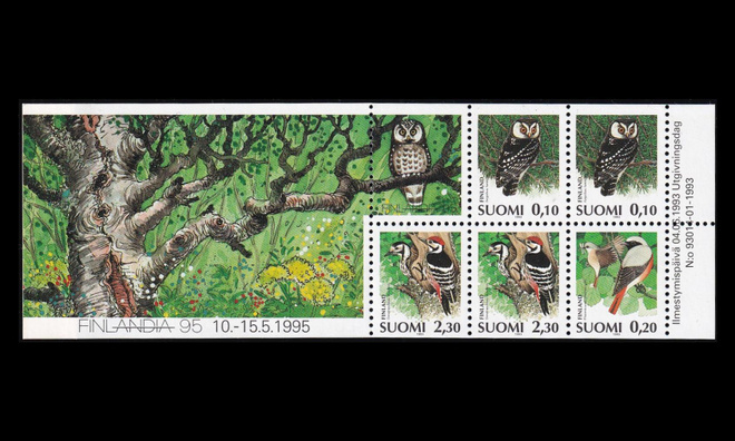 1209-11hb ** Lintuja vihkolehti (1993)