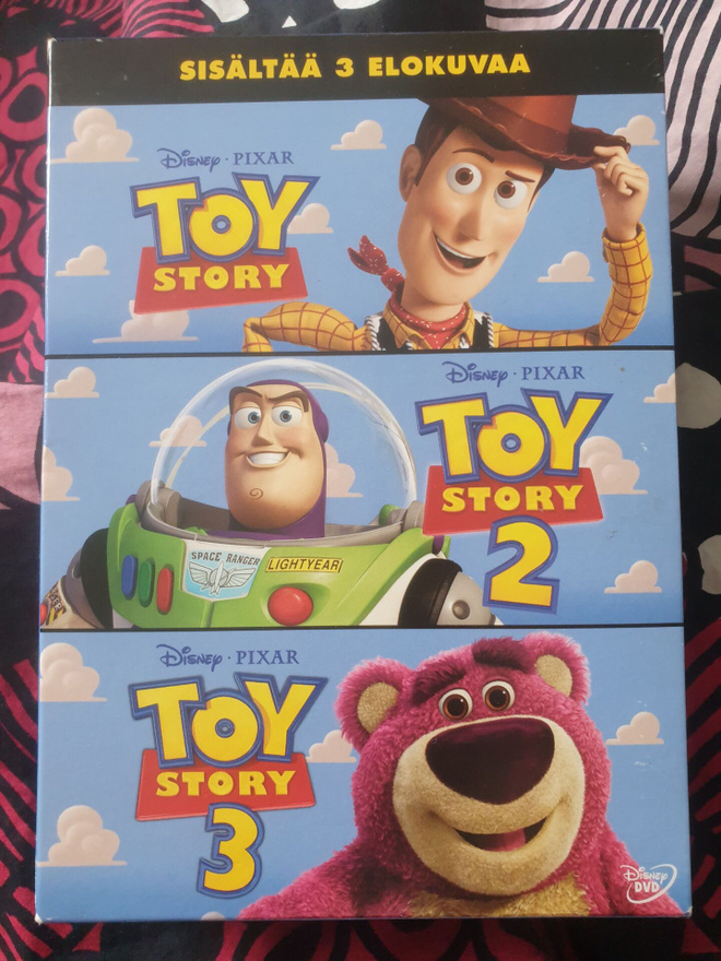 Toy story 1-3 DVD