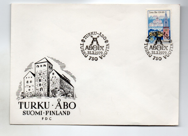 Turku 750 v: Aboex (erikoisleima 31.3.1979)