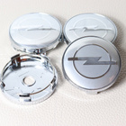 Opel vannekeskiöt – Kromi-hopea – 60mm (4kpl sar - pikkukuva 2