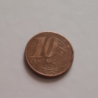 Brasilia 10 centavos 2010, kiertänyt - pikkukuva 1