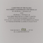 George C. Thomas : Game Fish of the Pacific - Southern Ca... - pikkukuva 3