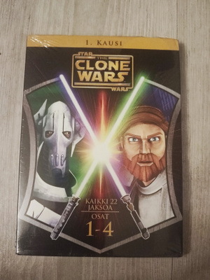 The Clone Wars KAUSI 1 UUSI Star Wars