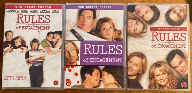 Rules of Engagement kaudet 1-3 DVD