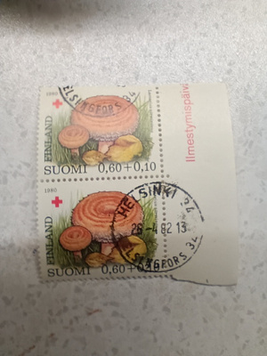 Postimerkki Punainen Risti loistoleima