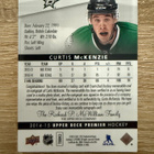 2014-15 Upper Deck Premier Silver Curtis McKenzie /25 - pikkukuva 2