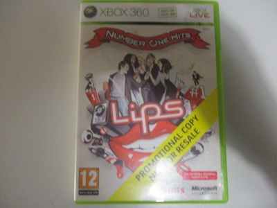 XBOX 360 LIPS NUMBER ONE HITS
