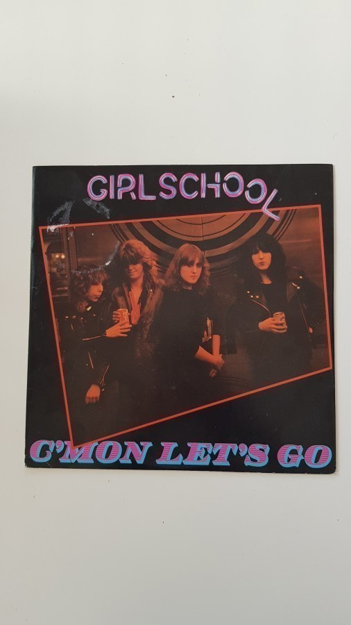 Girlschool C'mon let's go vinyyli 10" EP maxi