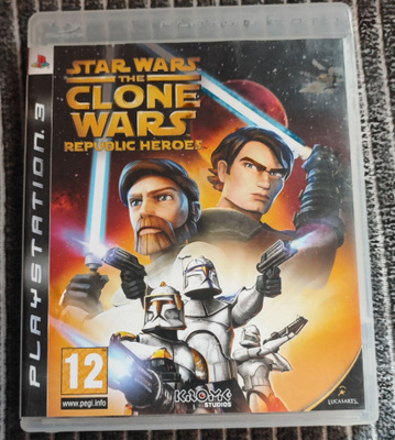 Ps3 Star Wars - The Clone Wars Rebublic Heroes (CIB)