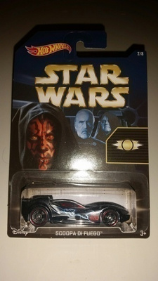 HOT WHEELS # Scoopa di Fuego / Darth Maul  ( Star Wars )
