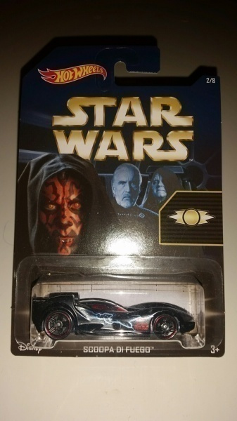 HOT WHEELS # Scoopa di Fuego / Darth Maul  ( Star Wars )