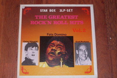 GENE VINCENT,CARL PERKINS,FATS DOMINO 3LP BOX