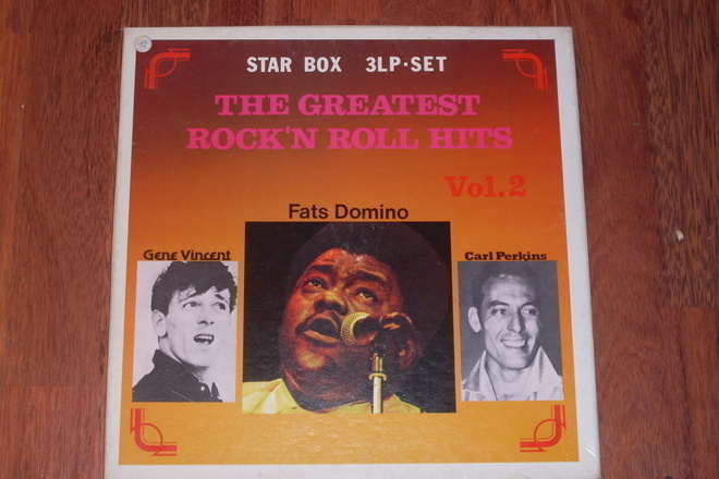 GENE VINCENT,CARL PERKINS,FATS DOMINO 3LP BOX