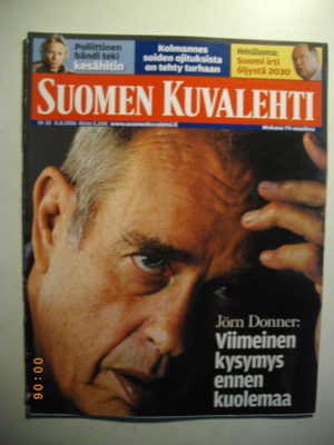 Suomen Kuvalehti Nro 32/2006. (20.3)