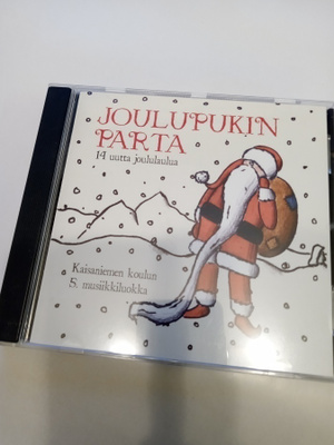 CD JOULUPUKIN PARTA - 14 UUTTA JOULULAULUA (Sis.postikulut )