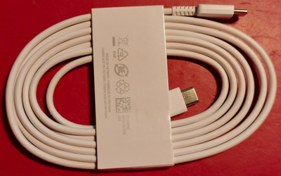 Valkoinen Samsung 45W USB-C pikalatauskaapeli / 1,8m #32128