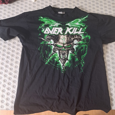 Overkill kiertue T-paita, 2010, XL