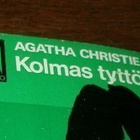 Christie Kolmas tyttö (SAPO 109 p) 1. painos - pikkukuva 1