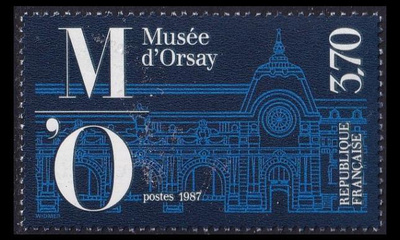 Ranska 2584 ** Musée dOrsay avajaiset (1986)