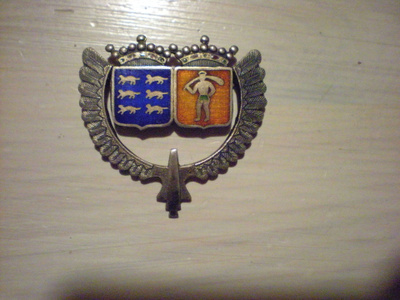 Hopeinen maakunta merkki