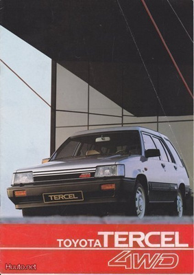 Toyota Tercel 4wd -esite, 1983