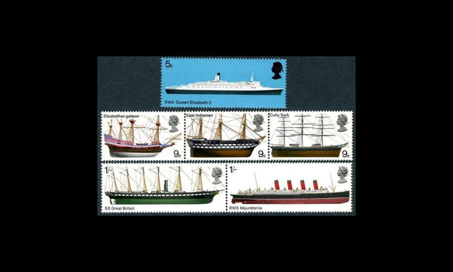Iso-Britannia 498-503 ** Laivoja (1969)