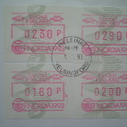 FDC - ATM 17 Nordia 1,60 / 2,00 / 2,30 / 2,90 mk 1.3.1993 - pikkukuva 2