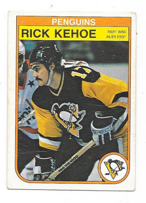 1982-83 OPC #271 Rick Kehoe , Pittsburgh Penguins