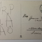 AH: Tyttö kantaa munakoria ja säikähtää pupuja, p. 1945 - pikkukuva 2